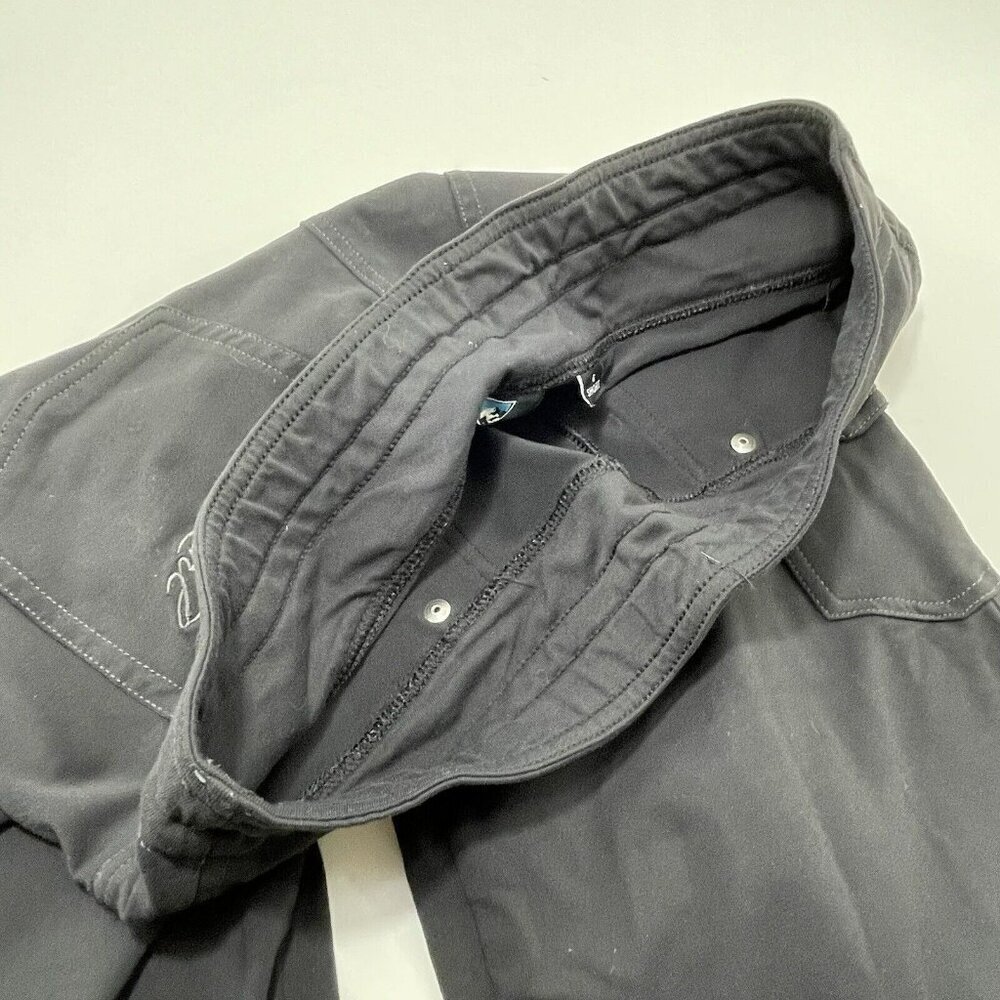 Kuhl Mova Cargo Pants Hiking Yoga Straight Women Size 6 Short Black Pocket Tie - Picture 5 of 12